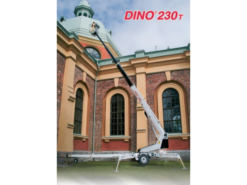 Прицепные телескопические подъемники Dino 230 T Прицепные телескопические подъемники Dino 230 T
