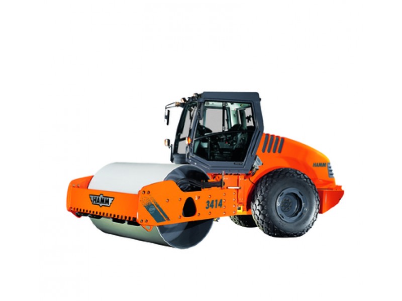 Каток грунтовый вибрационный Hamm 3414